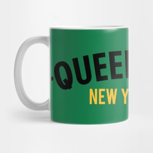 New York Queens - Queensider - Queens clean Typo Mug